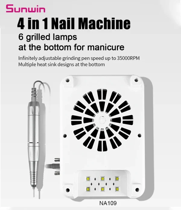 Ponceuse Aspirateur UV Ongles – Image 7