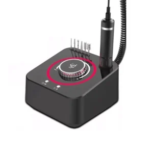 Ponceuse à Ongles 40000 tours/min avec Contrôle de Vitesse Réglable et Sens de Rotation Réversible