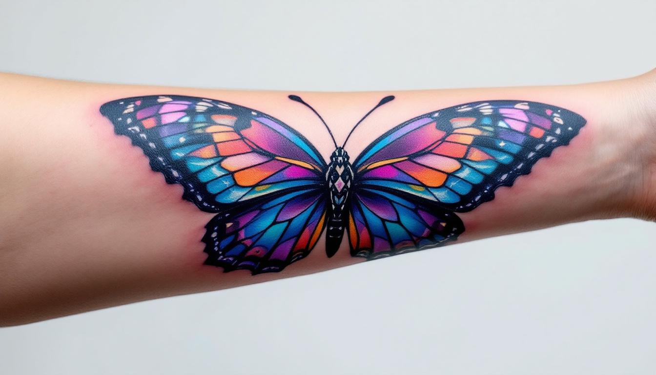 découvrez les significations profondes et symboliques du tatouage papillon. explorez l'art et la beauté derrière ce motif intemporel, représentant la transformation et la liberté, et trouvez l'inspiration pour votre prochain tatouage.