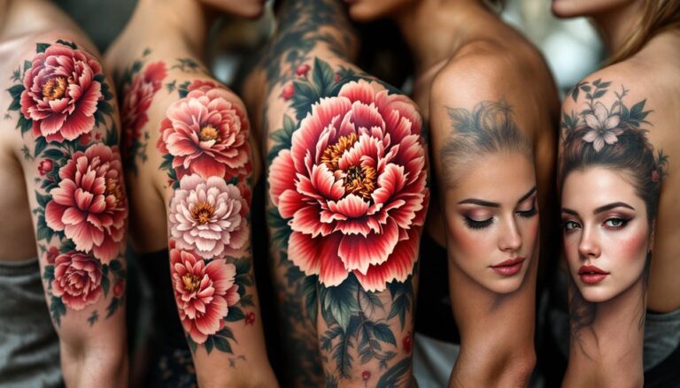 découvrez la richesse symbolique des tatouages pivoine. plongez dans l'univers de ces fleurs captivantes, chargées de sens et de beauté, qui représentent l'amour, la chance et la prospérité. trouvez l'inspiration pour votre prochain tatouage avec notre guide complet sur les significations et les styles de ces créations florales.