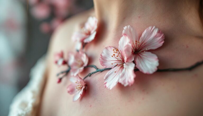 découvrez la signification profonde du tatouage de fleur de cerisier, un symbole poignant de beauté éphémère et de renouveau. explorez son histoire et ses connotations dans différentes cultures.