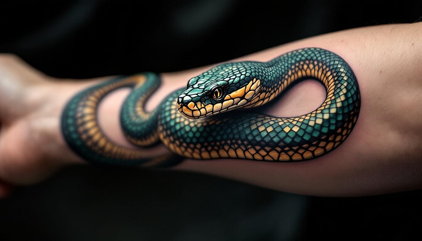 découvrez la signification et la symbolique fascinante du tatouage cobra. plongez dans l'univers de cet art corporel chargé de sens, où le cobra représente la transformation, la protection et la sagesse. explorez les différentes interprétations et inspirations derrière ce motif emblématique.