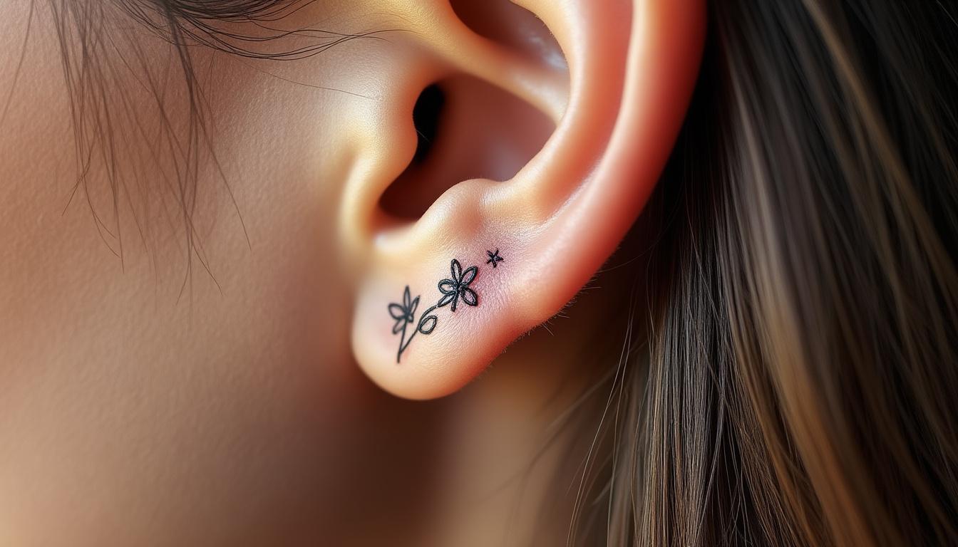 découvrez le monde fascinant des tatouages derrière l'oreille, symboles d'intimité et d'expression personnelle. explorez les significations profondes qui se cachent derrière ces œuvres d'art discrètes et laissez-vous inspirer par des idées uniques pour votre prochain tatouage.