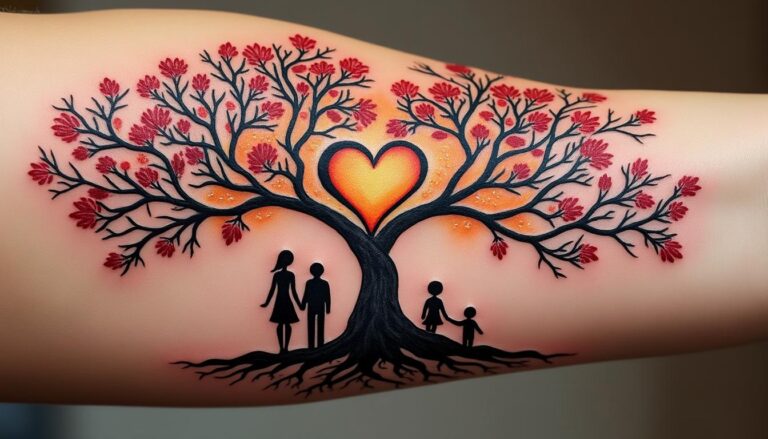 découvrez l'univers des tatouages famille et explorez la signification profonde des liens familiaux à travers cet art corporel. apprenez comment ces symboles renforcent les connexions et témoignent de l'amour entre les membres de la famille.