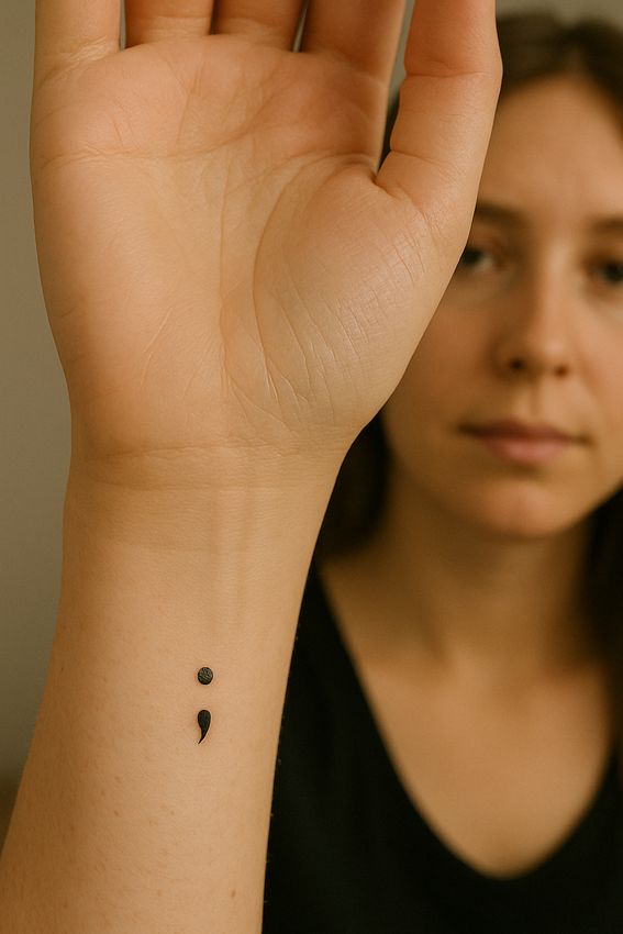tatouage ; sur le poignet