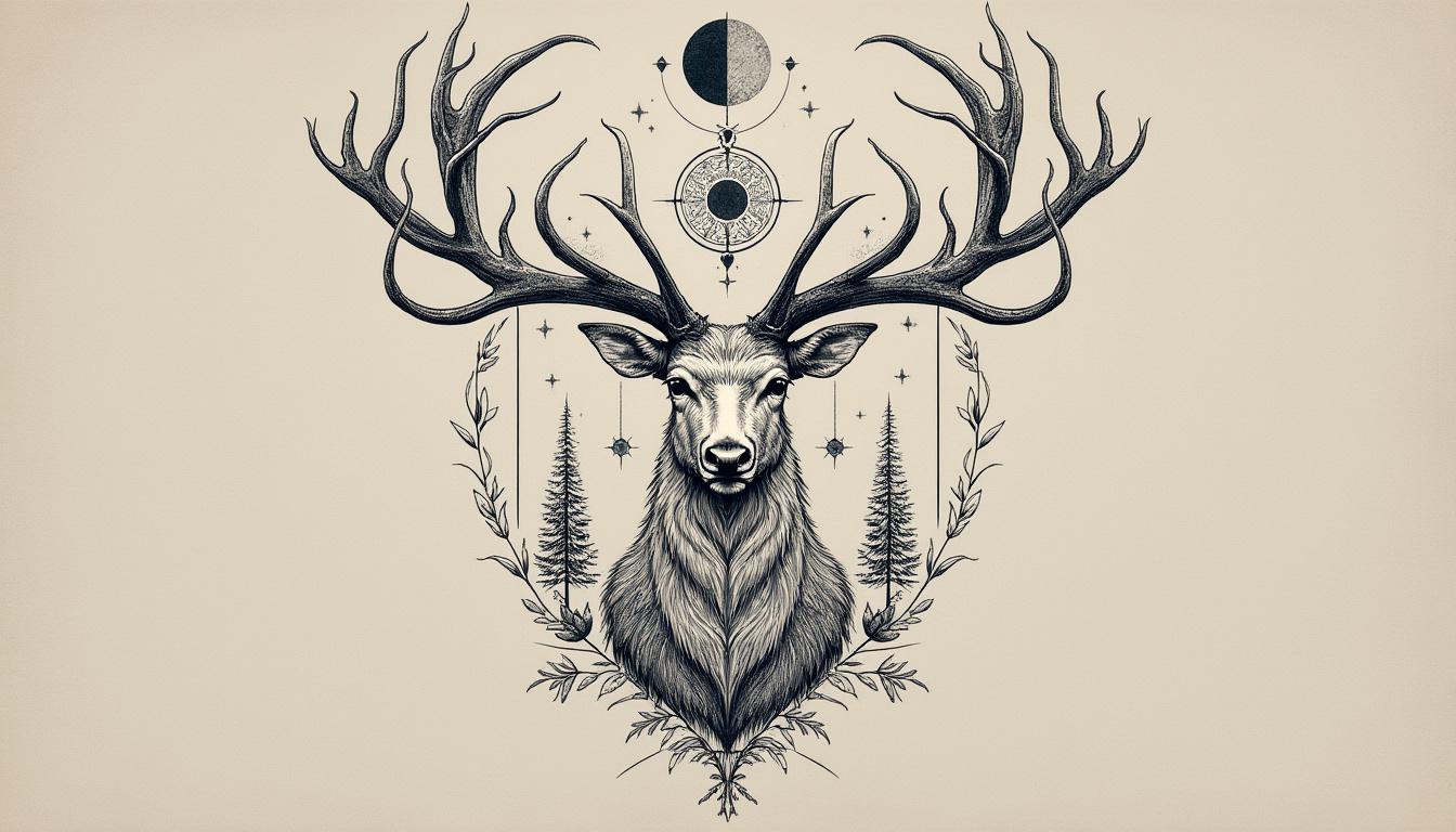 découvrez la symbolique profonde et les significations méconnues du tatouage cerf : sens spirituels, légendes et messages cachés derrière ce motif majestueux.