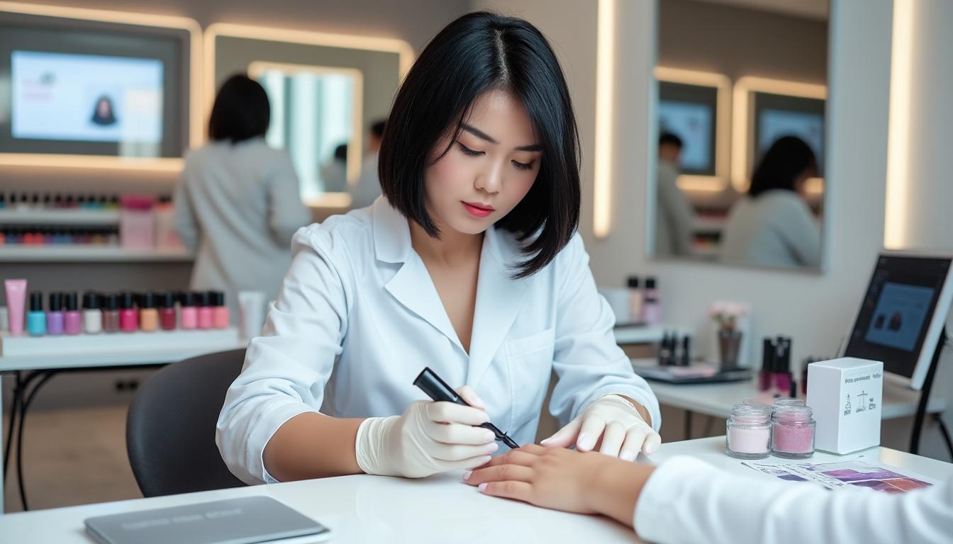 découvrez la technique du dip powder, une méthode innovante de manucure qui utilise de la poudre colorée pour des ongles résistants et brillants, sans lampe uv. idéale pour une tenue longue durée et un résultat professionnel.