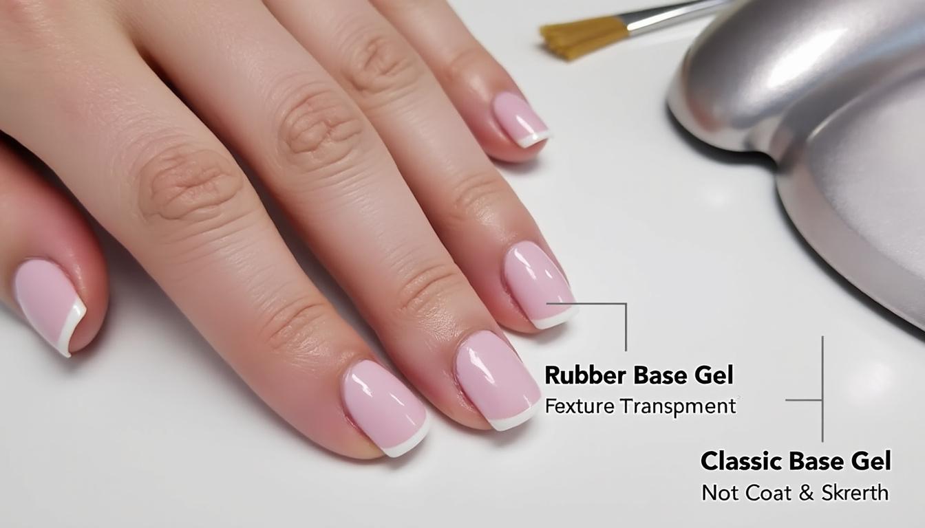 découvrez si la rubber base est autonivelante, ses avantages pour la manucure et comment l'utiliser facilement pour obtenir une pose d'ongles lisse et uniforme.