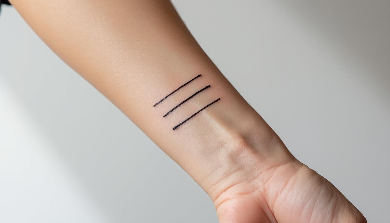 découvrez la signification des tatouages à 3 traits sur le bras : origines, symbolisme et interprétations possibles de ce motif minimaliste tendance.