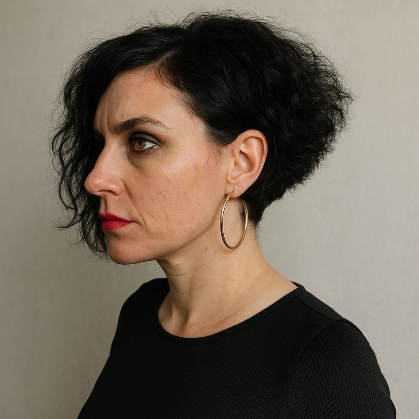 coupe cheveux carré plongeant mi long asymétrique audacieux