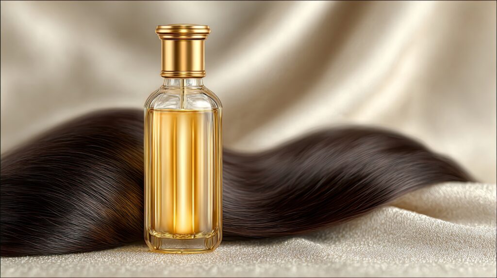 Parfum pour cheveux longs