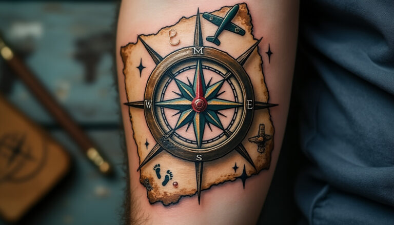 découvrez la signification du tatouage rose des vents, symbole de voyage, d’orientation et de protection, et explorez ses origines ainsi que ses différentes interprétations.