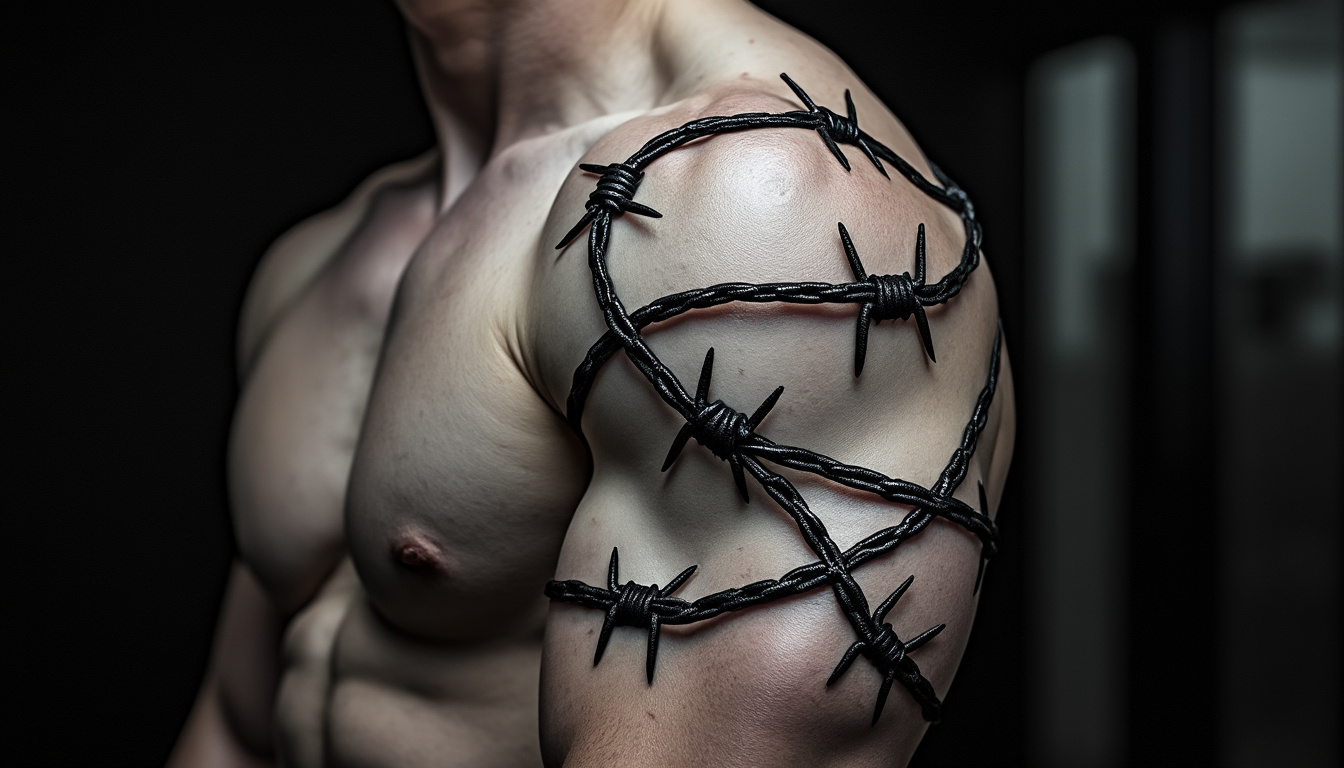 découvrez la signification profonde du tatouage barbelé : origines, symbolisme et messages cachés derrière ce motif emblématique et chargé d’histoire.