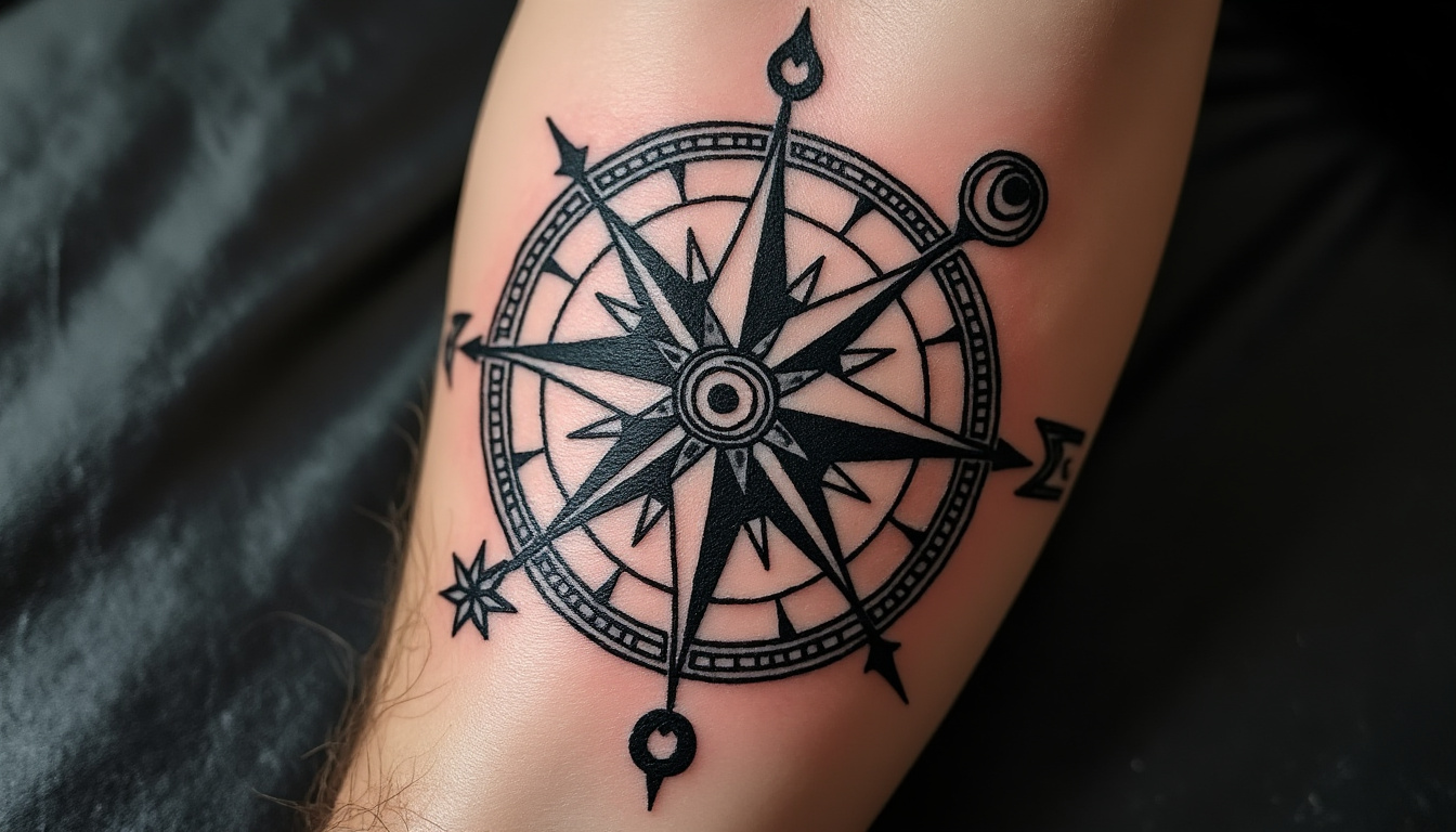 découvrez la signification profonde du tatouage boussole : symbolisme, histoire et raisons personnelles qui font de ce motif un choix populaire pour ceux cherchant direction, guidance et protection.