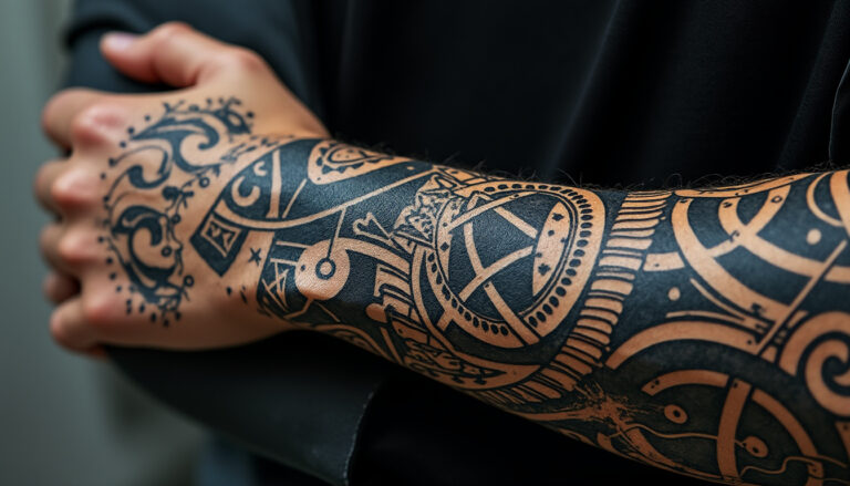 découvrez les significations cachées derrière les tatouages de traits sur le bras : symbolisme, origines et messages personnels expliqués pour mieux comprendre ce choix artistique.