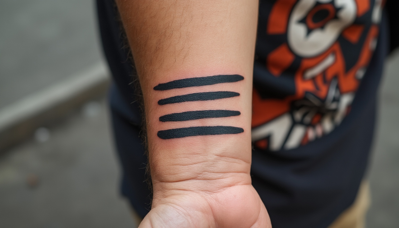 découvrez les significations cachées des tatouages de traits sur le bras : symbolisme, histoires personnelles et inspirations pour choisir un motif qui vous ressemble.