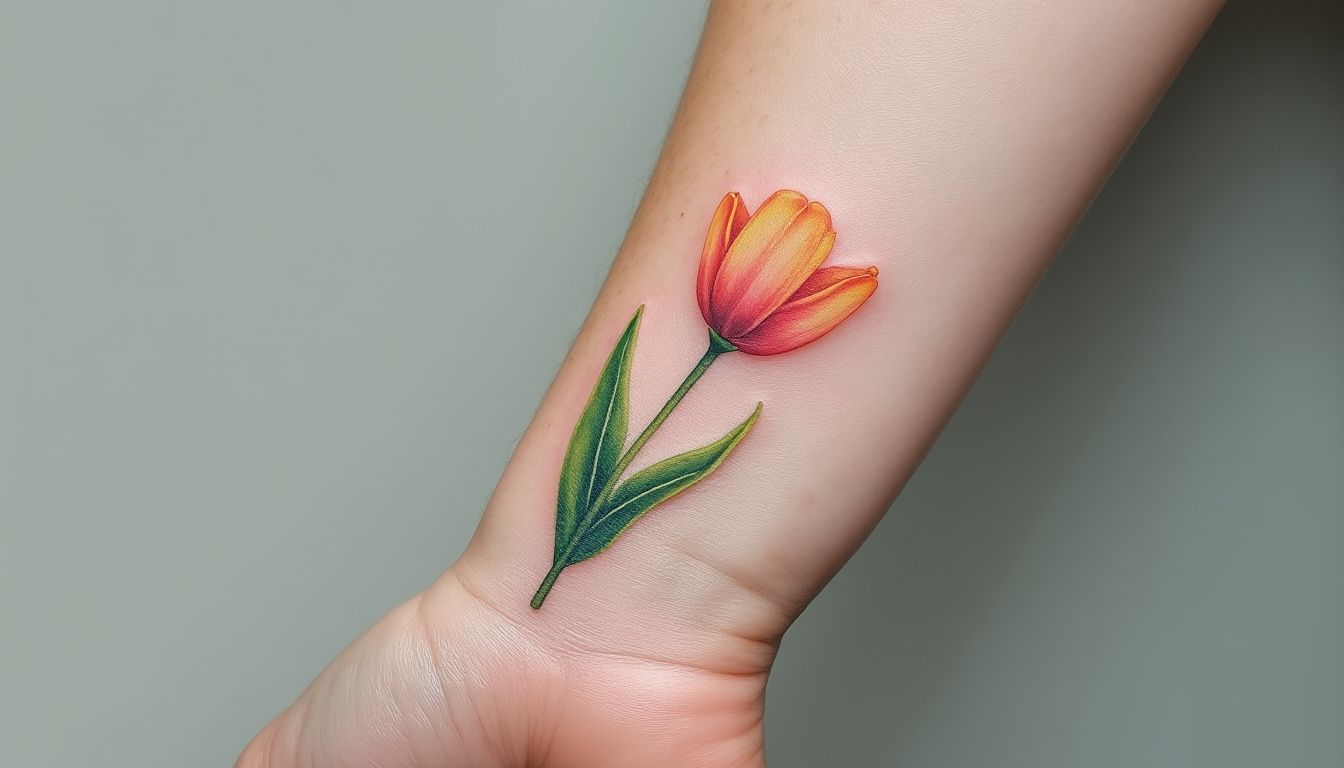 découvrez la signification cachée du tatouage tulipe, un motif floral élégant symbolisant l'amour, la renaissance et la beauté individuelle. explorez sa symbolique unique pour votre prochain tatouage.