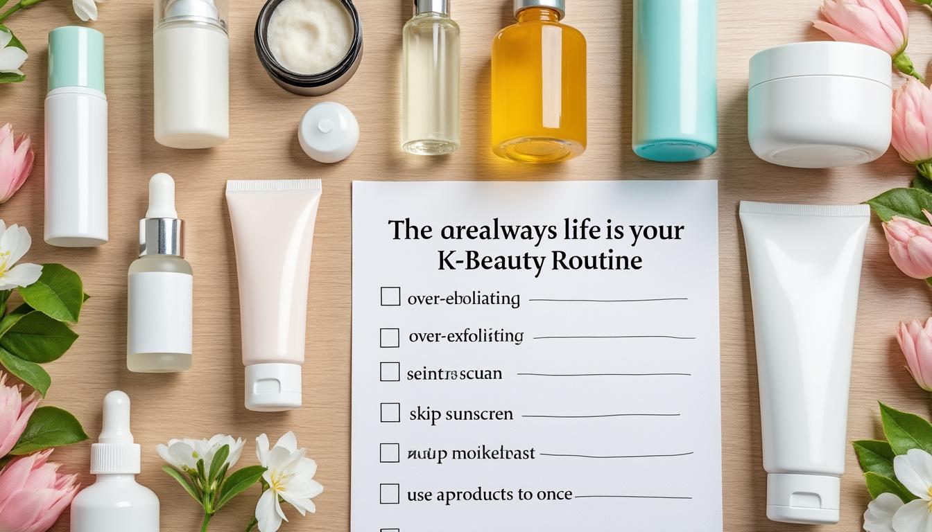 découvrez les principales erreurs à éviter lorsque vous commencez avec la k-beauty et profitez pleinement des bienfaits de la routine coréenne pour une peau éclatante et en bonne santé.