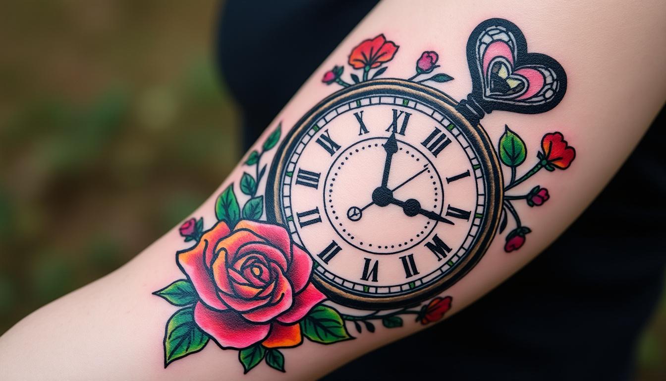 découvrez la signification profonde du tatouage horloge, symbole du temps, de la sagesse et de l'éphémère. explorez ses messages cachés et les différentes inspirations pour votre prochain tatouage.