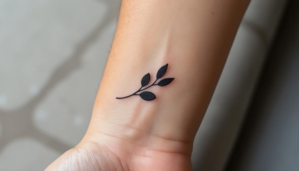 Tatouage Branche Doliviernull