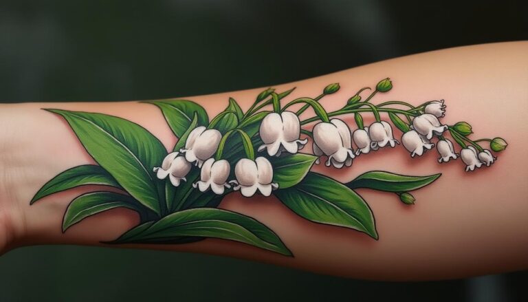 découvrez la signification profonde du tatouage muguet, un motif floral délicat, symbole de bonheur, de pureté et de renouveau. inspirez-vous de cette fleur porte-bonheur pour votre prochain tatouage !