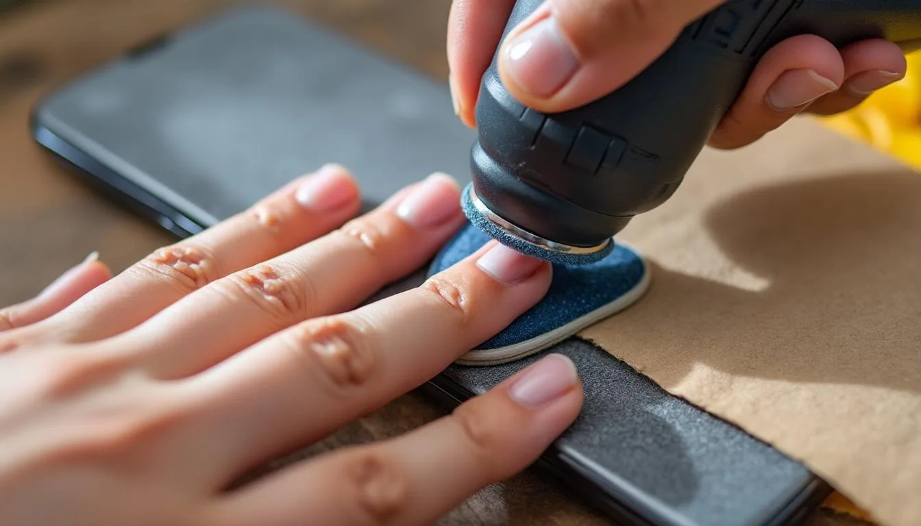 découvrez nos astuces pour utiliser une ponceuse sans endommager vos ongles naturels et obtenir une finition parfaite en toute sécurité.