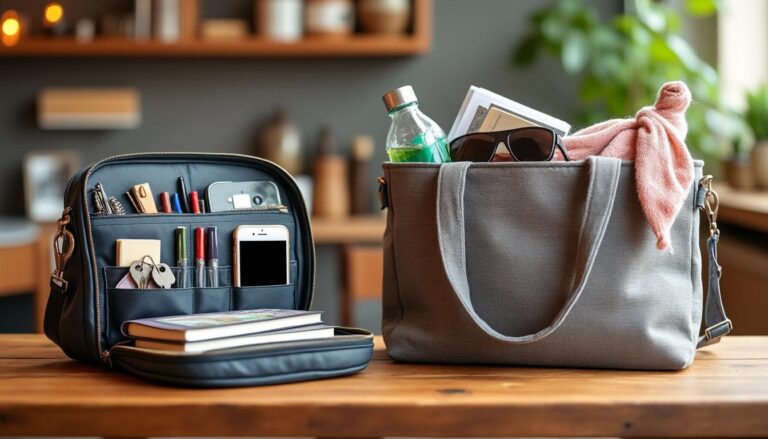 découvrez les avantages et inconvénients des sacs compartimentés et des sacs “fourre-tout” pour choisir celui qui correspond le mieux à vos besoins quotidiens.