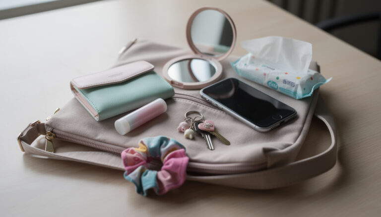 découvrez comment choisir l'essentiel à mettre dans son sac à main à 14 ans, pour rester pratique et léger sans le surcharger.