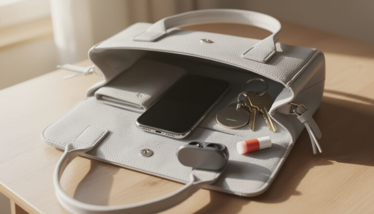 découvrez comment choisir l'essentiel à glisser dans votre mini sac à main pour rester légère tout en emportant ce dont vous avez vraiment besoin.