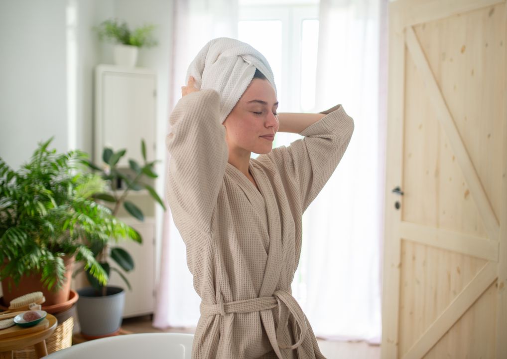 bien se sécher les cheveux